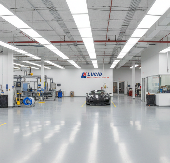 Manufacturing facility floor